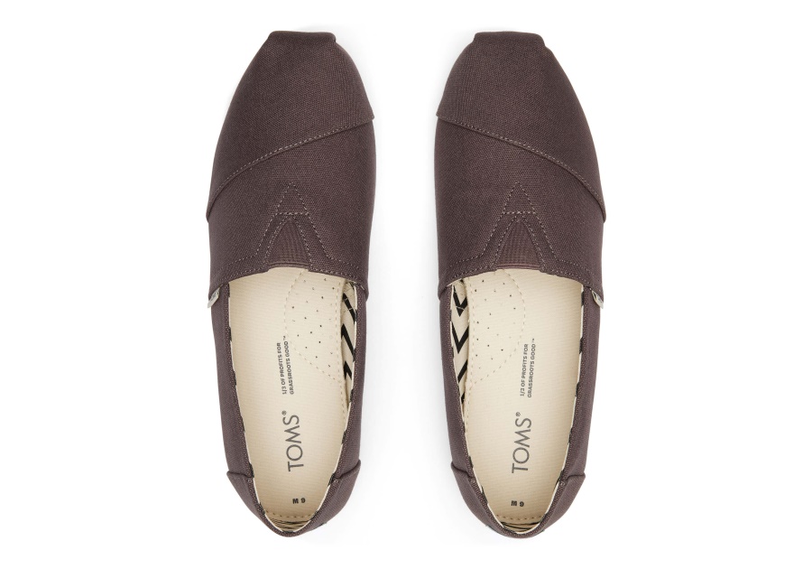 Alpargata Recycled Cotton Canvas Toms Ash