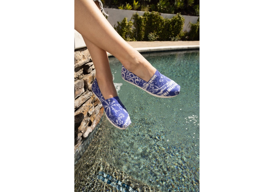 Toms Alpargata Batik Batik Blue