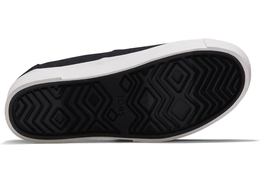 Toms Alpargata Boardwalk Slip On Black