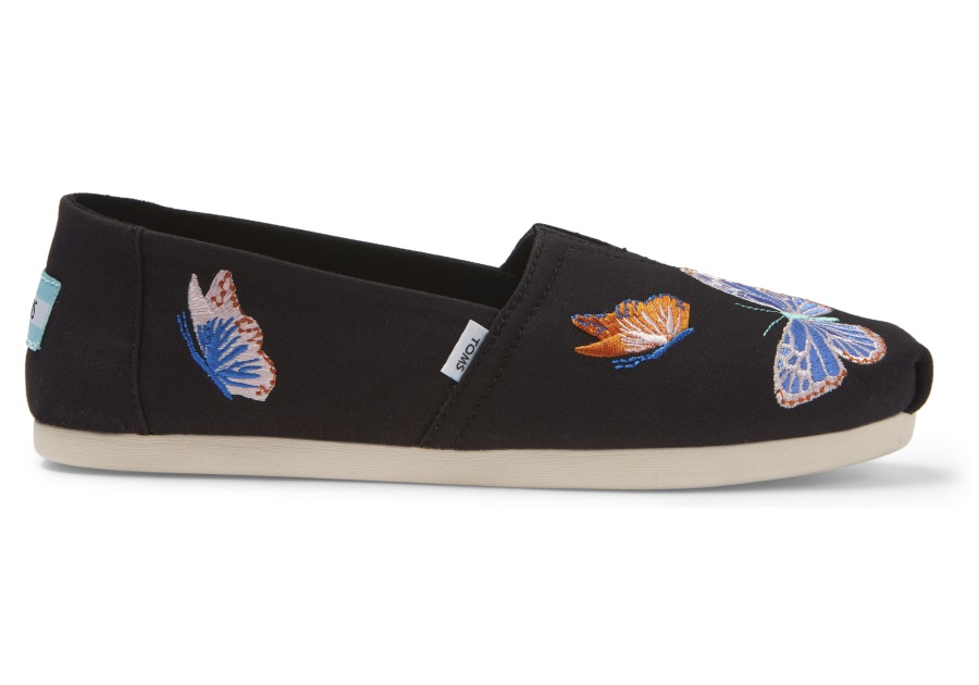 Toms Alpargata Butterfly Black