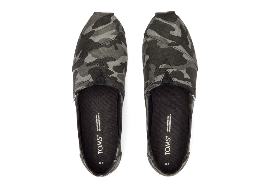 Toms Alpargata Camo Black Forest