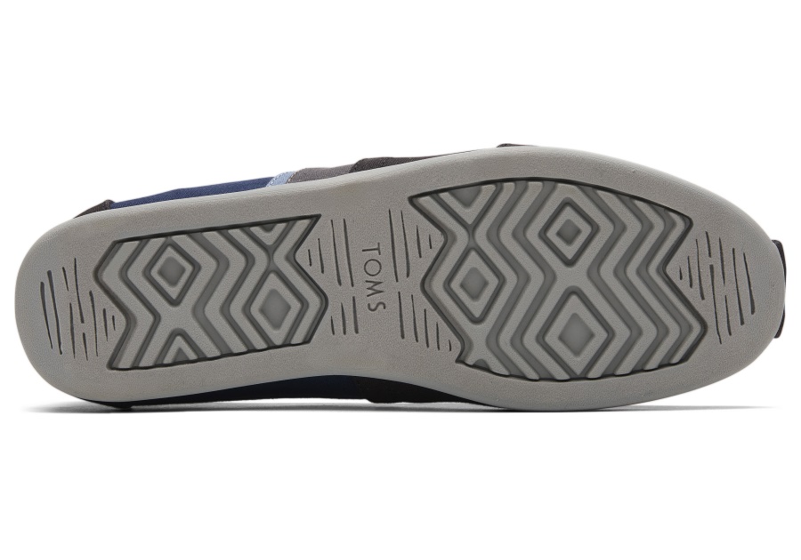 Toms Alpargata Colorblock Black-Navy