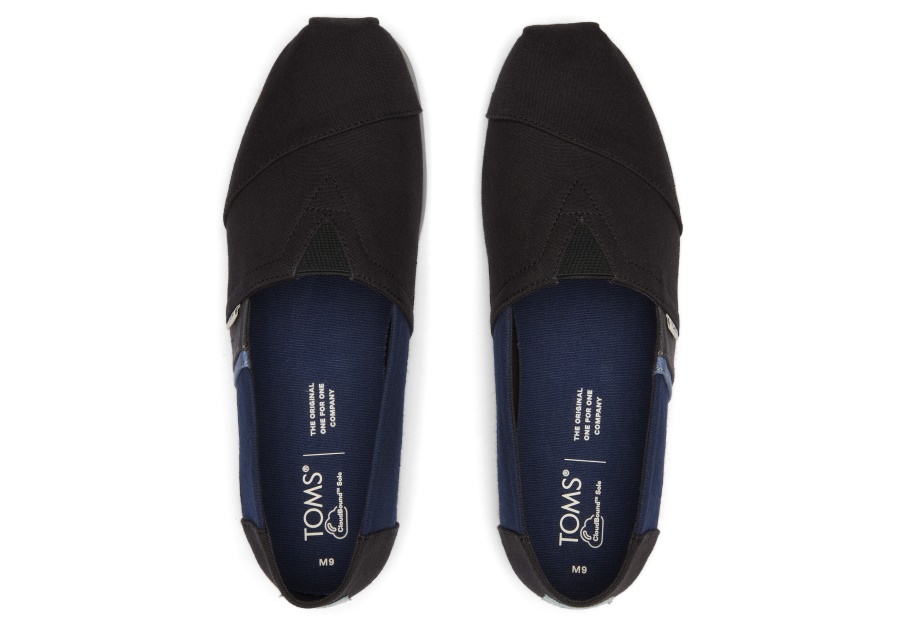 Toms Alpargata Colorblock Black-Navy