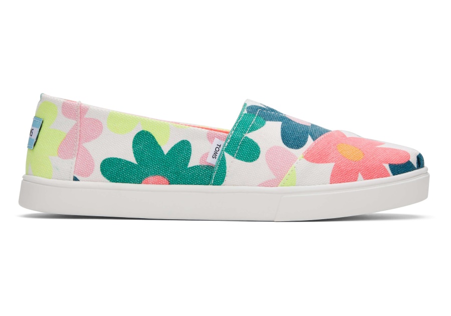 Toms Alpargata Cupsole Slip On Floral