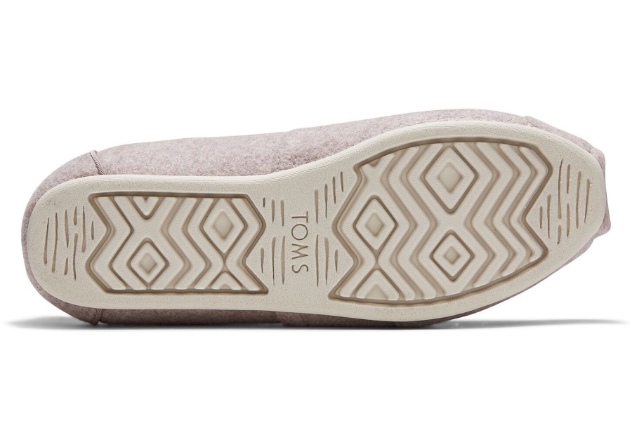 Toms Alpargata Felt Pale Mauve