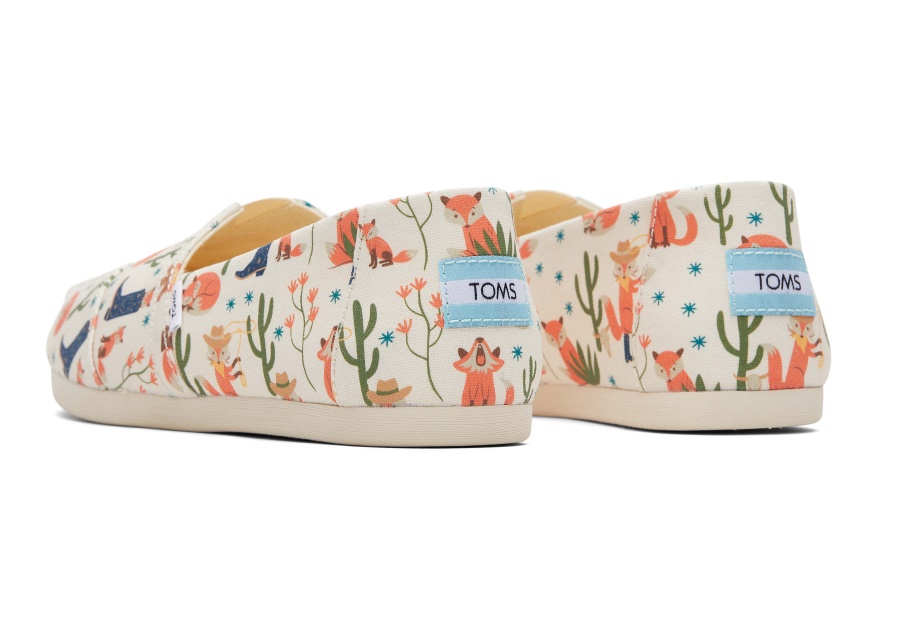 Toms Alpargata Foxes Natural Fox