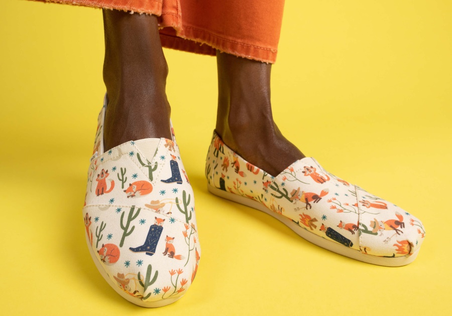 Toms Alpargata Foxes Natural Fox