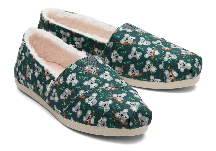 Toms Alpargata Koala Forest Green