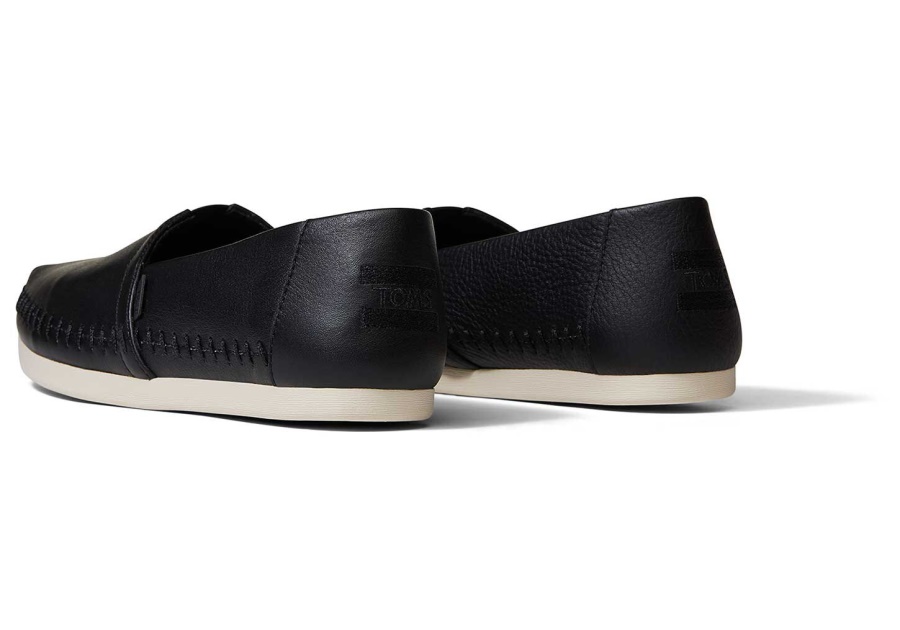 Toms Alpargata Leather Black