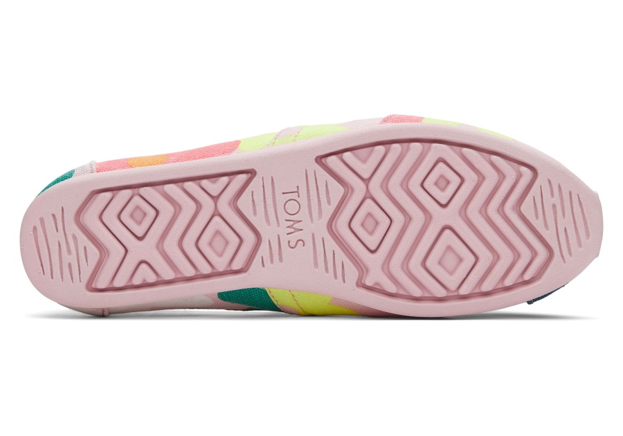 Toms Alpargata Retro Floral Chalky Pink