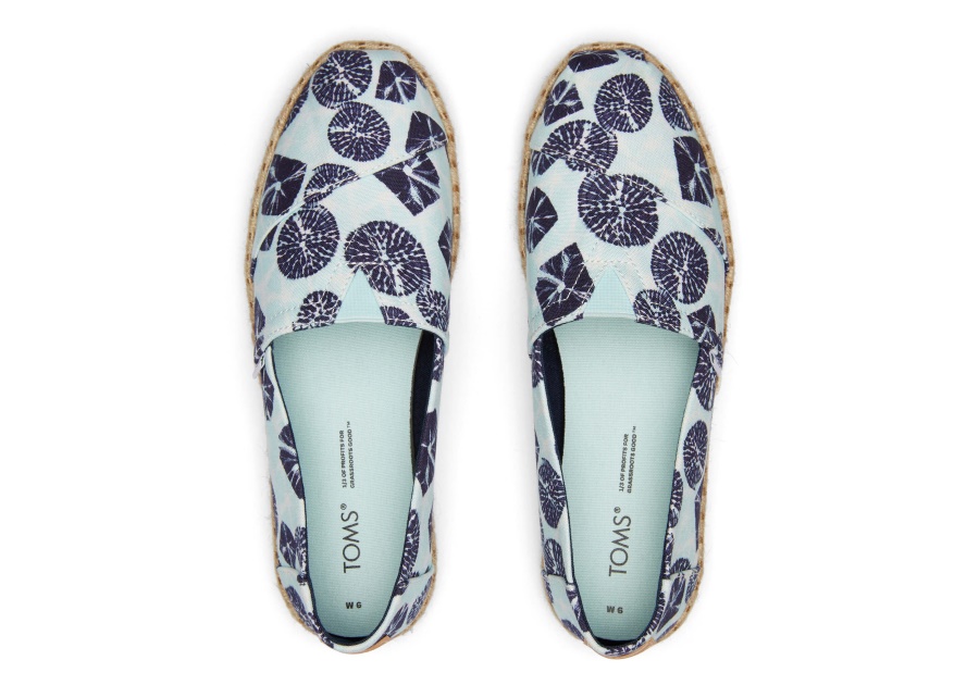Toms Alpargata Rope Espadrille Soft Blue