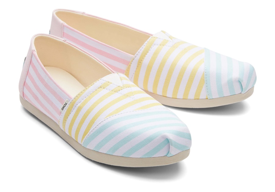 Toms Alpargata Stripes Pastel