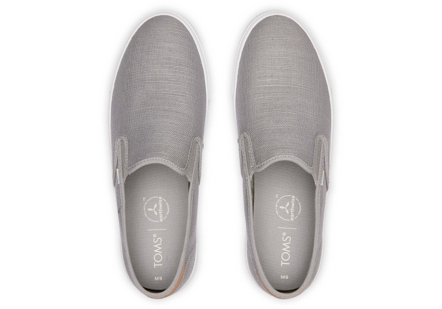 Toms Baja Slip On Grey