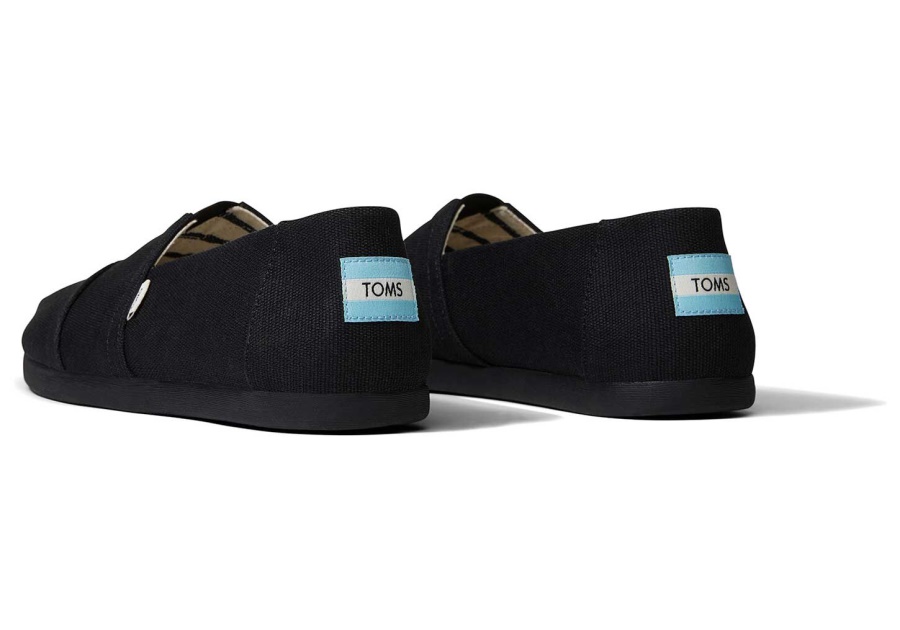 Toms Black On Black Alpargata Black On Black
