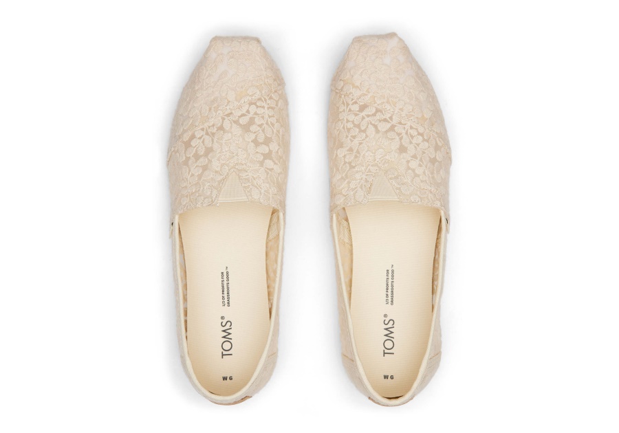 Toms Botanical Lace Alpargata Natural