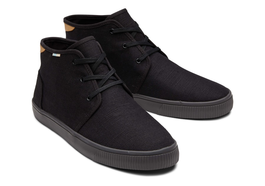 Toms Carlo Mid Sneaker Black