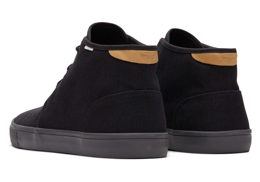 Toms Carlo Mid Sneaker Black