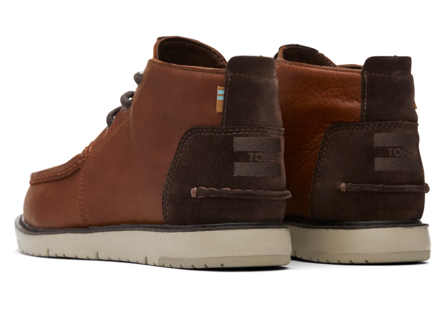Toms Chukka Boot Waterproof Brushwood Brown