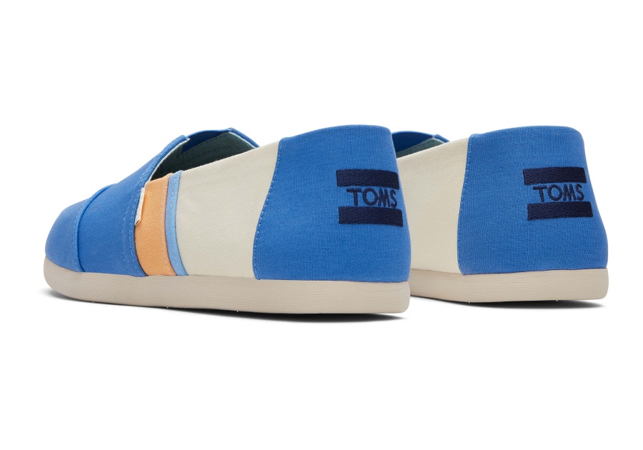 Toms Colourblock Alpargata Blue
