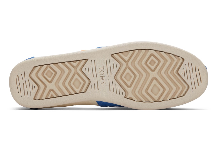 Toms Colourblock Alpargata Blue