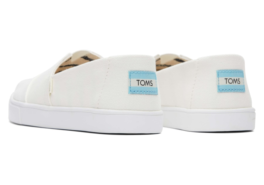 Toms Cupsole Alpargata White