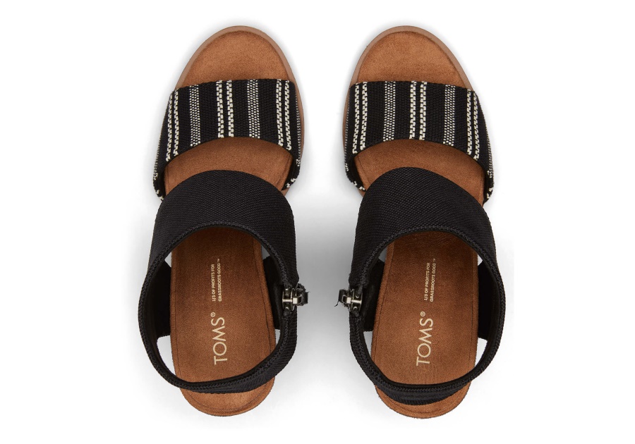 Toms Diana Wedge Sandal Raspberry