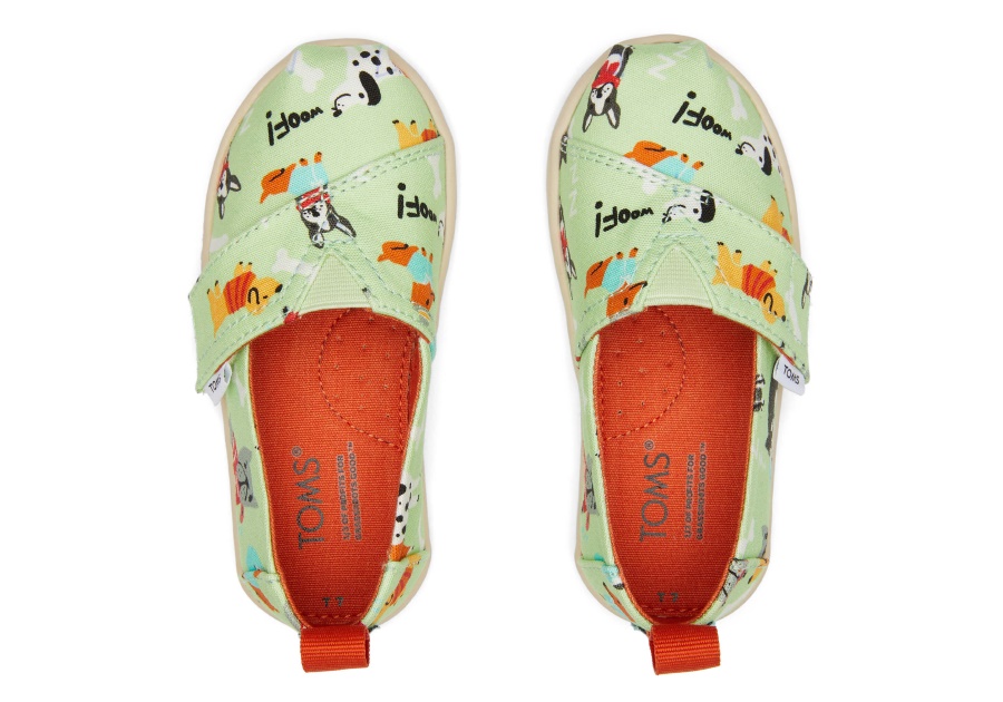 Toms Dogs Alpargata Green