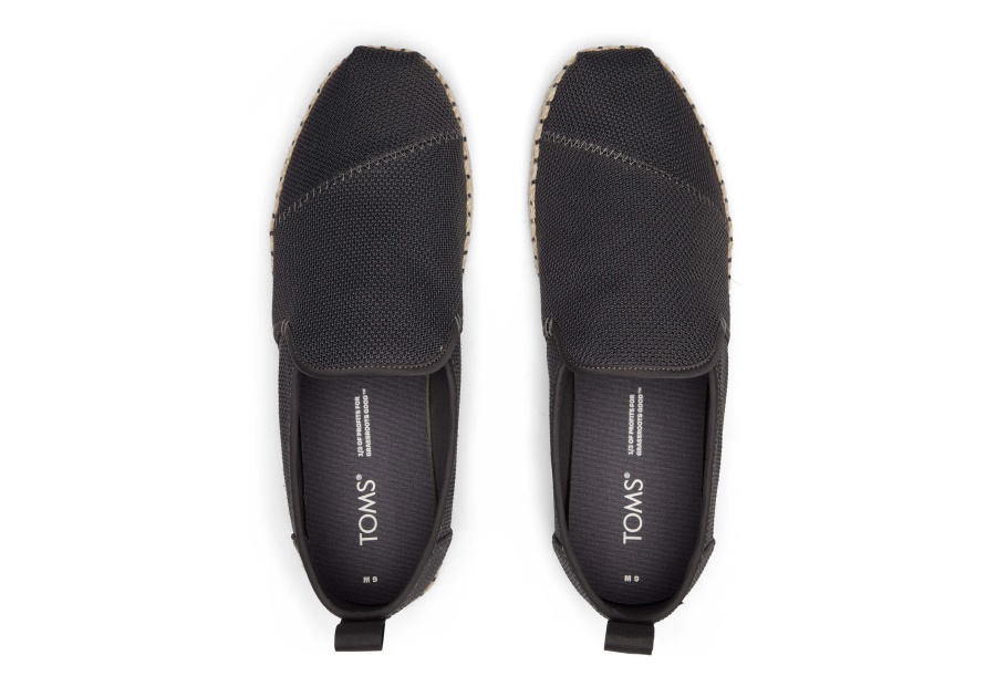 Toms Espadrille Alpargata Repreve Dark Grey