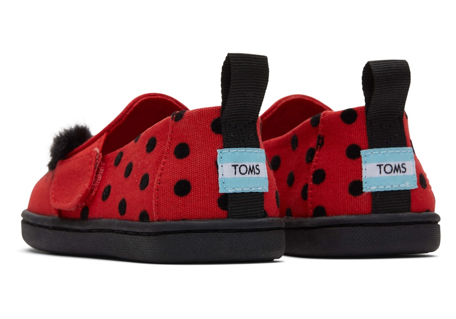 Toms Ladybug Alpargata Red Lava