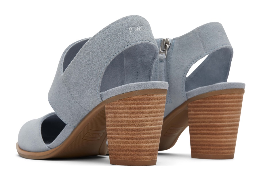 Toms Majorca Closed Toe Sandal Stone Grey