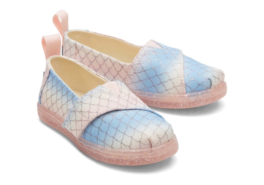 Toms Mermaid Alpargata Pink Multi