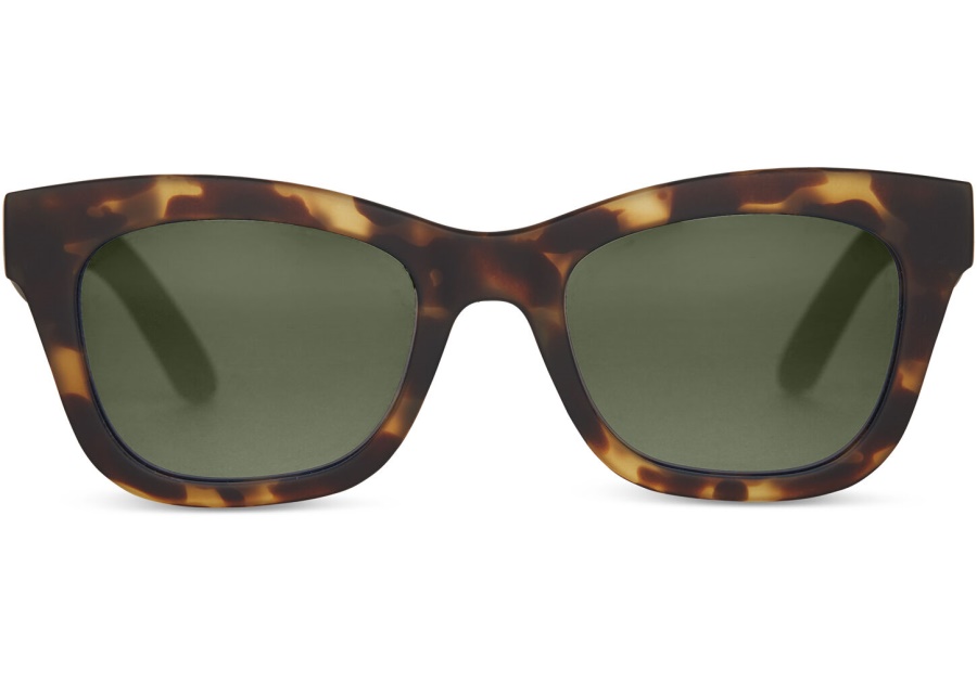 Matte Blonde Tortoise/Olive Gradient Polarized