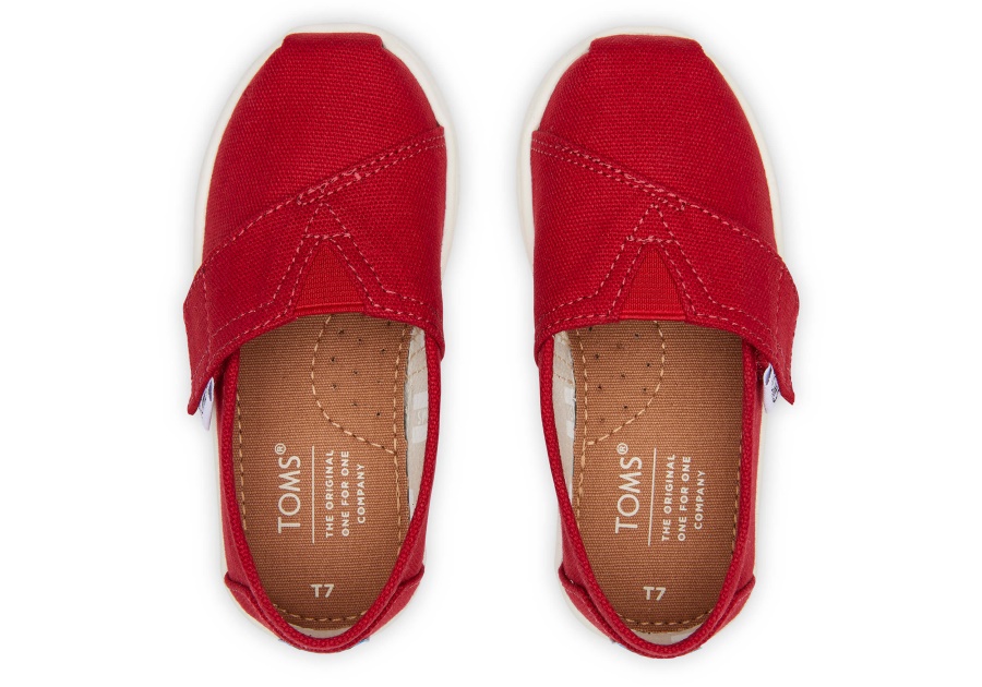 Toms Red Alpargata Red