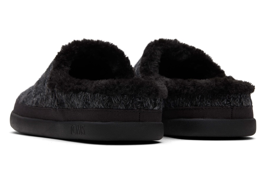 Toms Sage Slipper Black