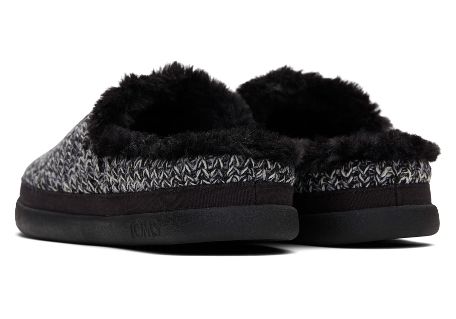 Toms Sage Slipper Black Multi