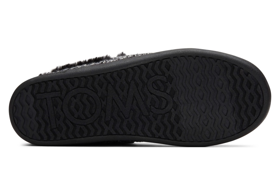 Toms Sage Slipper Black Multi