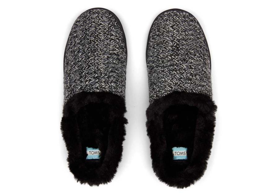 Toms Sage Slipper Black Multi