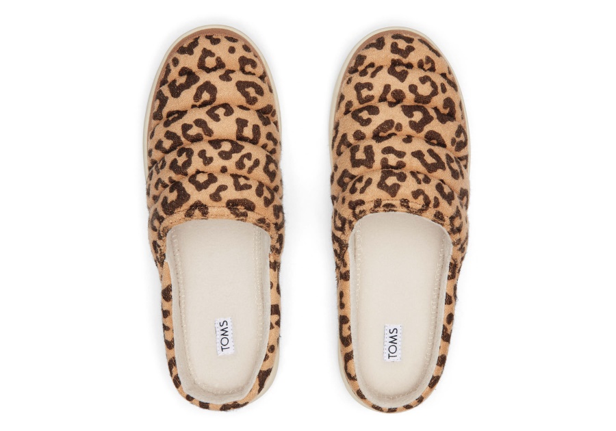 Toms Sage Slipper Leopard