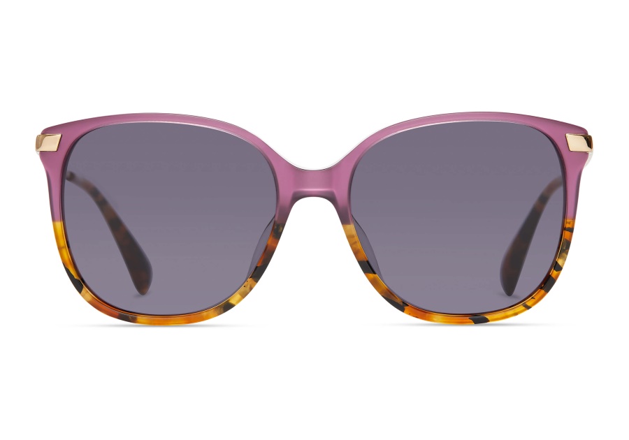 Orchid Tort Fade Shiny Gold