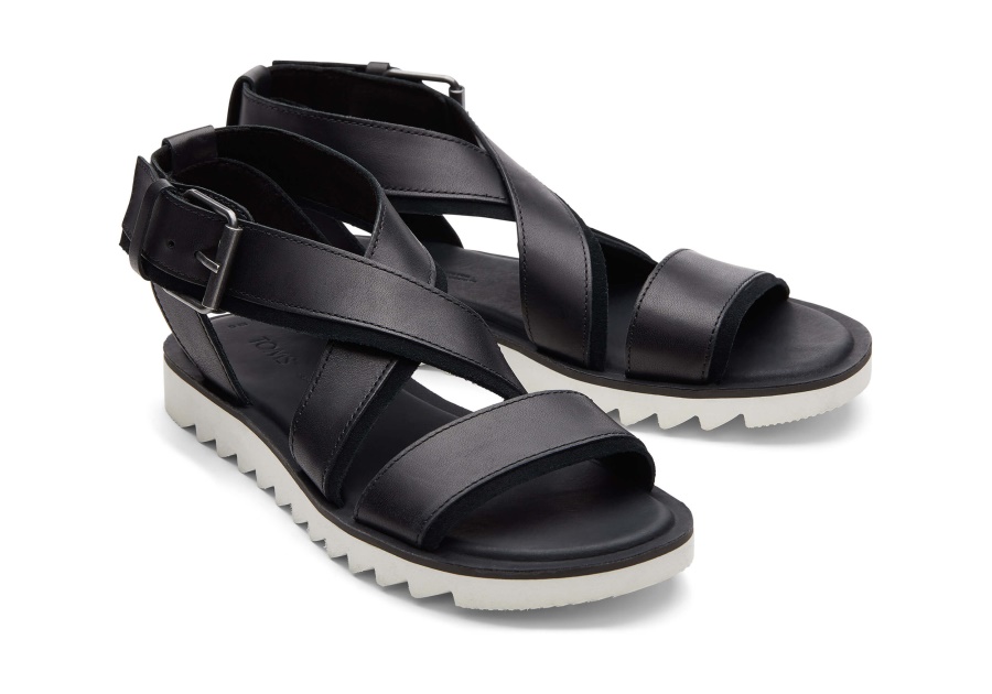 Toms Sidney Sandal Black