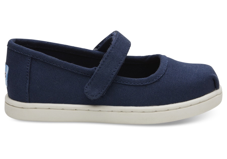 Toms Tiny Mary Jane Navy
