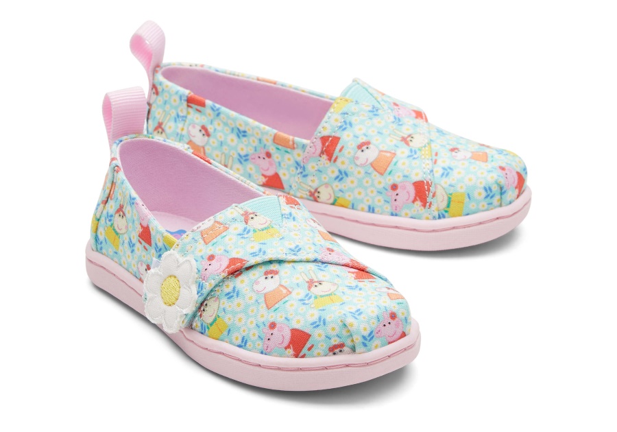 Toms Toms X Peppa Pig Tiny Alpargata Light Jade