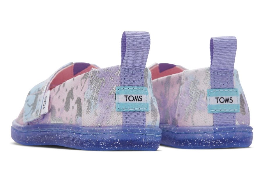 Toms Unicorn Alpargata Tie Dye Foil