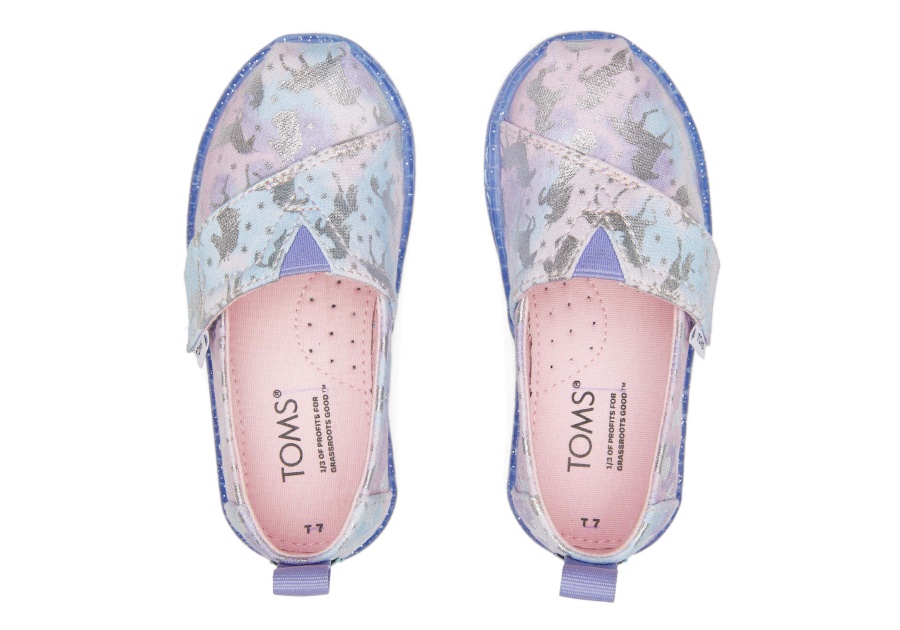 Toms Unicorn Alpargata Tie Dye Foil
