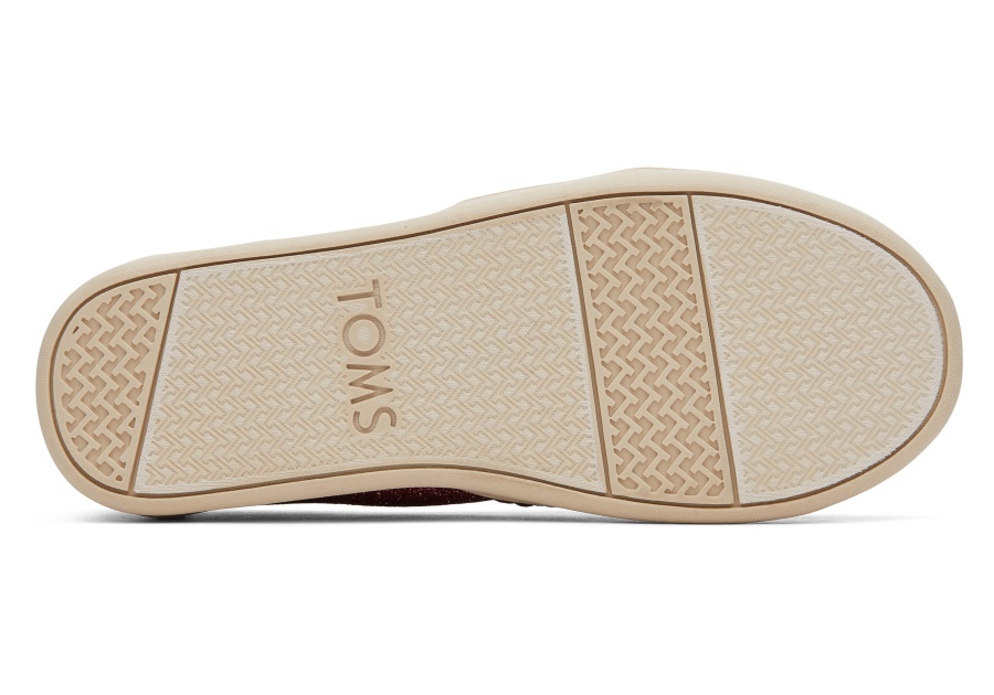 Toms Youth Alpargata Glimmer Dark Rose