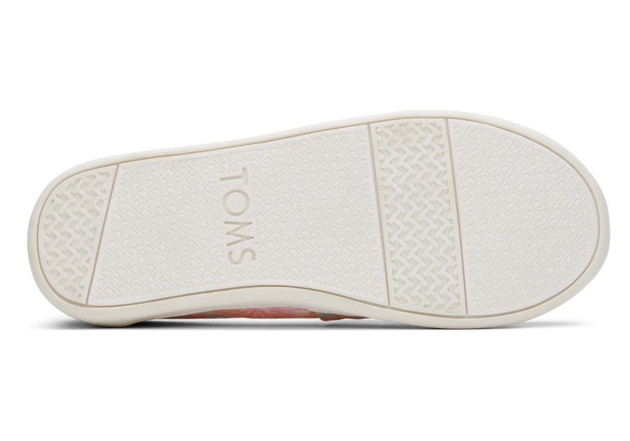 Toms Youth Alpargata Tie Dye Pink Tie Dye