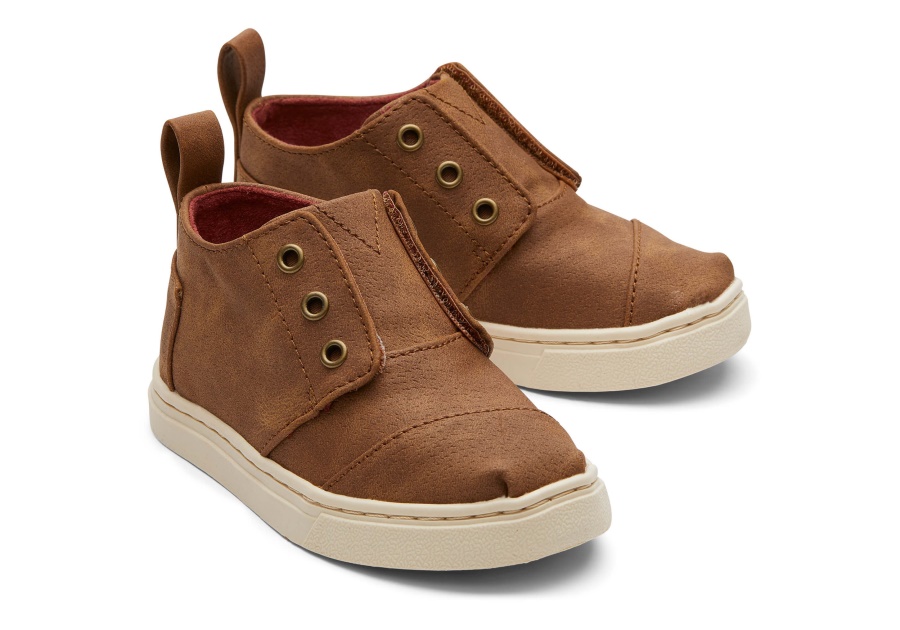 Toms Tiny Botas Sneaker Toffee