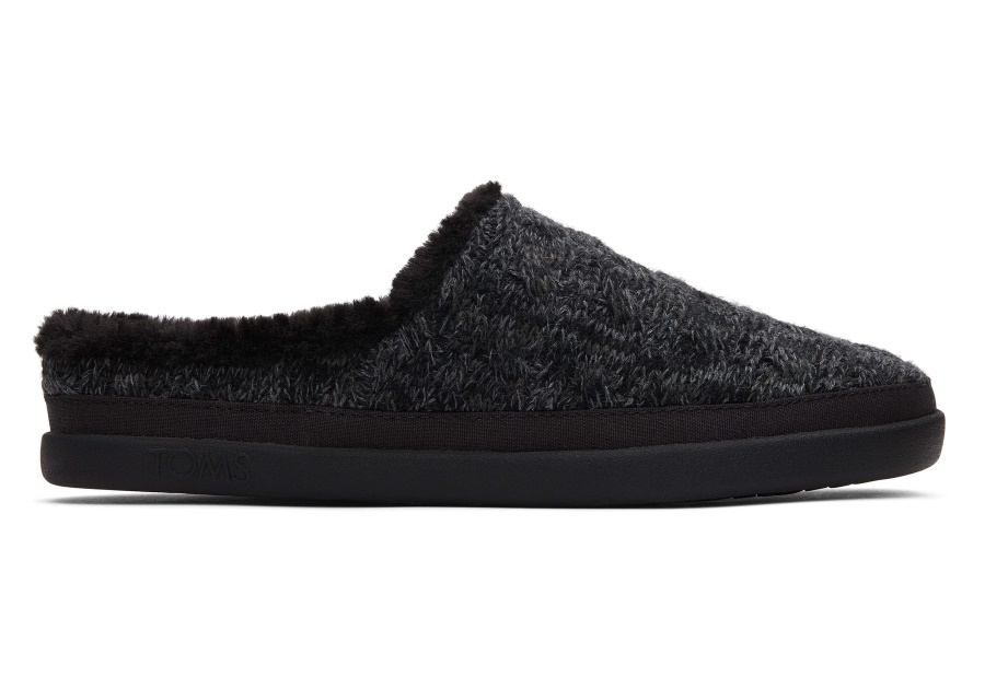 Toms Sage Slipper Black