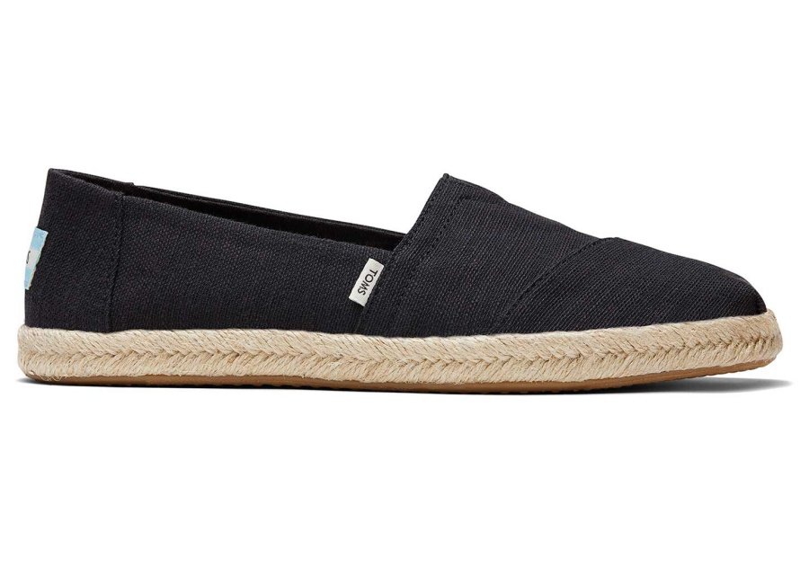 Espadrille Alpargata Toms Black