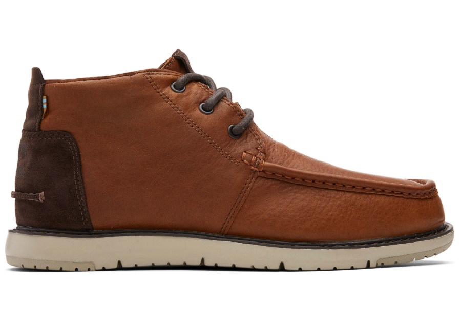 Toms Chukka Boot Waterproof Brushwood Brown